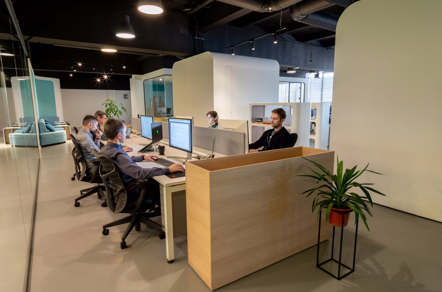 Our team of CRM automation experts at work
